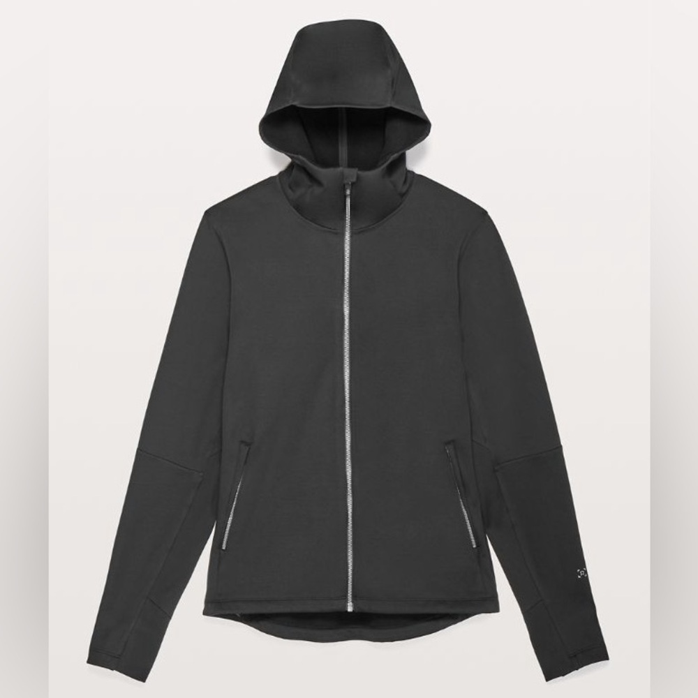 Men’s Lululemon Fleece Back Soft Shell Jacket Black | Size M